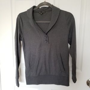 Banana Republic Gray Pullover Sweater